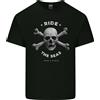 Gildan Ride The Seas Jolly Roger Teschio Pirati Vela Uomo Cotone Leggero T-Shirt