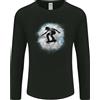 Gildan T-Shirt A Maniche Lunghe Skateboard Cloud Skateboarder