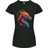 Gildan A Fantasia Dragon Donna Minuta Taglio T-Shirt