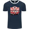Fruit of the Loom Rallye Monte Carlo Mini Rally Car Uomo Ringer T-Shirt FotL