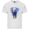 Gildan T-Shirt Leggera In Cotone Per Uomo Acquerello Elefante