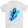 Gil dan A Giraffa Acquarello T-Shirt 100% Cotone,