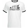 Fruit of the Loom Caccia Evolution Uomo Divertente T-Shirt Cacciatore Clay Piccione Tiro Bersaglio