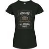 Gildan T-Shirt Donna Taglia Petits Edizione Limitata Compleanno 19 Anni 2007