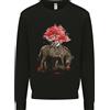 Awdis Felpa Uomo Acquerello Zebra E Albero