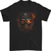 Gil dan An Evil Fire Teschio Dal Future T-Shirt 100% di Cotone