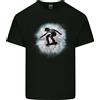 Gildan T-Shirt In Cotone Per Uomo Skateboard Cloud