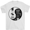 Gil dan Ying Yang Chitarra Chitarrista Elettrica Bass Uomo T-Shirt 100% Cotone