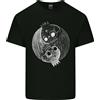 Gildan Yin Yang Teschio Kings Gothic Tattoo Biker T-Shirt Bambini