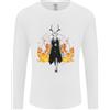 Gildan Satanico Strega Summon Ouija Board Satana Hell da Uomo Manica Lunga T-Shirt
