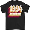 Gildan T-Shirt Originale Degli Uomini Del 32° Compleanno Retro 1994 100% Cotone