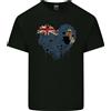 Gildan Love Flag Isole Cayman Maglietta Calcio Bambini