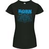 Gildan Motorsport Born To Velocità Formula Racing Auto Donna Minuta Taglio T-Shirt