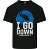 Gildan I Go Down Divertente Maglietta Subacquea Per Bambini