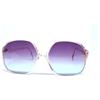 Vintage occhiali da sole donna vintage anni 80 plastica italia nuovi CARRANTI viola blu