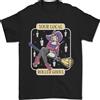 Gildan T-Shirt Divertente Roller Ghoul Per Halloween In Cotone 100%