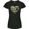 Gildan T-Shirt Donna Taglio Petite Love Flag Brittany Football