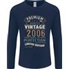Gildan Maglietta A Maniche Lunghe Per Uomo Del 20° Compleanno Vintage Premium 2006
