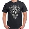 Maglietta Viking Casco Uomo Nordic Programma TV Ragnar Lothbrok ODINO