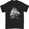 Gildan Una Maglietta Da Uomo In Cotone 100% Del Capitano Di Una Nave A Vela Classica