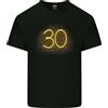 Gildan Maglietta In Cotone Leggera Per Uomo Con Neon Per Il 30° Compleanno Di 30 Anni