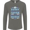 Gildan Taken By A Smart Infermiera Divertente Valentines Day Uomo Manica Lunga T-Shirt