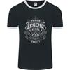 Fruit of the Loom T-Shirt Ringer FotL Per Uomo Del 20° Compleanno 2006 Premium Legend