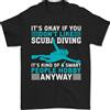 Gildan T-Shirt Divertente Per Subacquei Smart People Da Uomo 100% Cotone