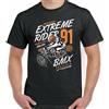 Gildan BMX T-Shirt Extreme Rider Uomo Divertente Pro Bicicletta Ciclismo Sport Vogatore
