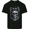 Gildan Crown Skull Gotico Goth Heavy Metal Rock Musica Uomo Maglietta Leggera In Cotone