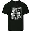 Gildan Divertente Pesca Ignore Tutti Of My Adulti Problemi Uomo Cotone Leggero T-Shirt
