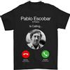 Gil dan Pablo Escobar El Patron È Chiamata T-Shirt 100% di Cotone