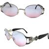 Sunsweet occhiali da sole uomo made italy vintage 90's lente sfumata SUNSWEET 1277 silver