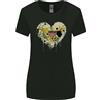 Gildan Love Flag Isole Vergini USA Maglietta Donna Taglio Ampio