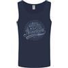 Gildan Canotta Da Uomo Distressed 81° Compleanno Made In 1945 Blu Navy