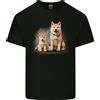 Gildan T-Shirt In Cotone Leggero Per Uomo Con Cucciolo Di Akita Inu