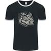 Fruit of the Loom Una Maglietta Ringer Da Uomo Dragon E Book FotL