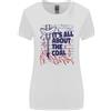 Gildan Its Tutti About The Carbone Divertente BBQ Griglia Donna Larga Taglio T-Shirt