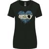 Gildan Love Nicaragua Flag Giorno Nicaraguense Calcio T-Shirt Donna Taglio Ampio