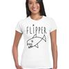 Come Worn By Kurt Cobain Flipper - Donna T-Shirt Nirvana Grunge Hi How Are You?