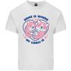 Gildan Home Is Where My Corgi È Divertente Cane Uomo Cotone Leggero T-Shirt