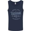 Gildan Canottiera Vintage Anno 32° Compleanno 1994 Uomo Blu Navy