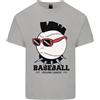 Gildan T-Shirt Leggera In Cotone Per Uomo Punk Rocker Di Baseball