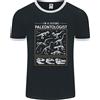 Fruit of the Loom Futuro Paleontologo Dinosauri T-Rex Maglietta Ringer Uomo FotL