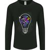 Gildan T-Shirt Da Uomo A Manica Lunga Zero Gravity Astronauta Spazio Universo