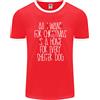 Fruit of the Loom Christmas A Home For Every Shelter Dog Mens Ringer T-Shirt FotL