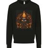 Awdis Felpa Con Cappuccio Illuminati Eye Secret Society Cult Fantasy Per Bambini