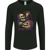 Gildan The Tomba Awaits Tutti Grim Reaper Teschi da Uomo Manica Lunga T-Shirt