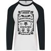 Fruit of the Loom Maglietta Baseball Lunga Da Uomo Ouija Board Voodoo Demoni Spiriti Halloween
