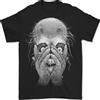 Gildan T-Shirt Da Uomo Peekaboo Demon Devil Skull 100% Cotone